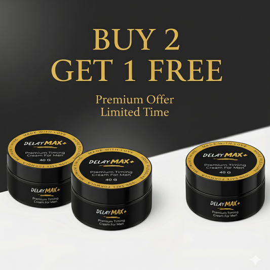 Buy 2 Get 1 Free (Save 2000) - DelayMax - Premium Timing Cream For Men