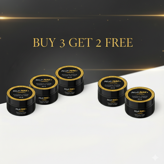Buy 3 Get 2 Free (Save 4000) - DelayMax - Premium Timing Cream For Men